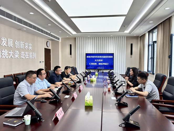 市科技局精准搭桥 助力山东晶镓半导体有限公司市场化融资